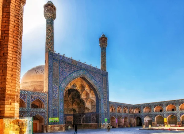 Isfahan Iran Oktober 2015 Hoofdingang Van Vrijdagmoskee — Stockfoto