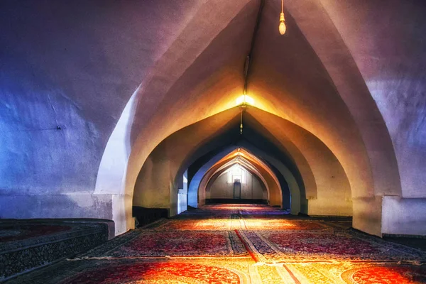 Interior Mysterious Passageway Sheikh Lotfollah Mosque Naqhsh Jahan Square Isfahan — Stock Photo, Image