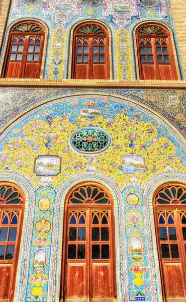 Tehran Iran September 2015 Kushk Shams Emareh Golestan Palace Entrance — Stock Photo, Image