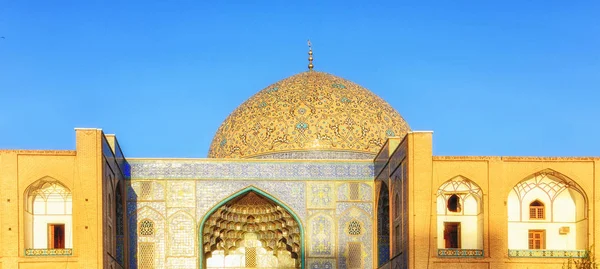 Sheikh Lotfollah Moskee Palestina Jahan Square Isfahan Iran Vroege Avond — Stockfoto