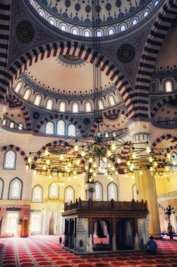 Azadi Camii içinde - Aşkabat - Türkmenistan.