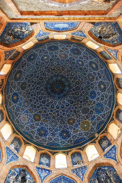 Plafond Van Turabeg Khanym Complex Kunya Urgench Turkmenistan Unesco Werelderfgoed — Stockfoto