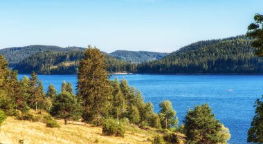 Schluchsee göle Alman Kara Orman