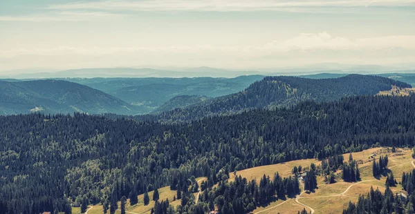 Vista Panorâmica Feldberg Floresta Negra Alemanha — Fotografia de Stock