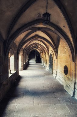 Cloister Maulbronn, eski Cistercian Manastırı, Unesco Dünya Kültür Mirası, Kara Orman, Baden Württemberg, Almanya