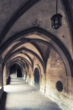 Maulbronn, Almanya. Cloister Maulbronn Manastırı (Kloster Maulbronn), eski bir Roma Katolik Cistercian Manastırı. 1993 yılından bu yana Dünya Mirası