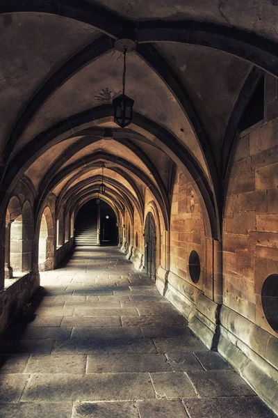 Cloister Maulbronn, eski Cistercian Manastırı, Unesco Dünya Kültür Mirası, Kara Orman, Baden Württemberg, Almanya