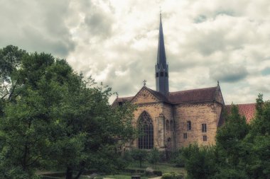 Manastır Maulbronn Baden Württemberg Almanya'nın.