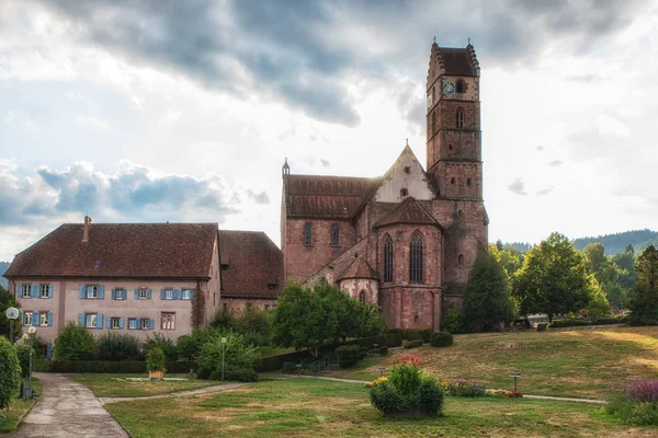 Alpirsbach Benedictine abbey Abbey kilisesi Kara Orman Schwarzwald Baden Wurttemberg Almanya
