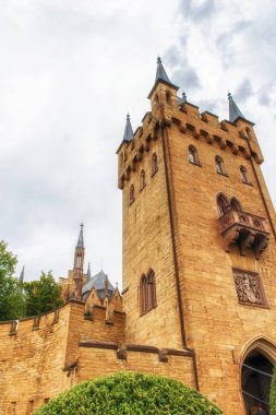 Hohenzollern Kalesi, Alman İmparatorluğu'nun eski kraliyet ailesinin Köşkü, bir kale kule