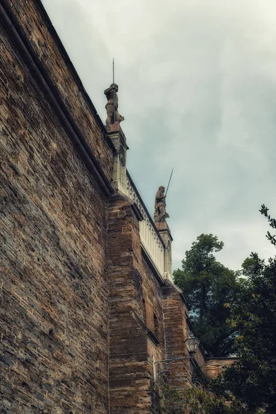Hechingen Alemania Agosto 2018 Castillo Hohenzollern Hogar Ancestral Familia Principesca —  Fotos de Stock