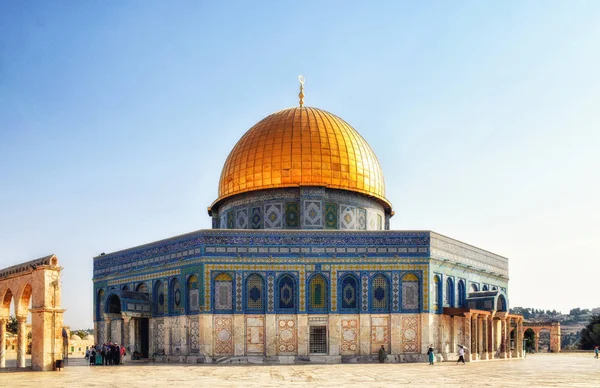 Klippedom, Qubbat al-Sakhrah, Jerusalem, Israel – stockfoto