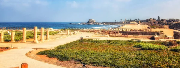 Park Narodowy Caesarea w Izraelu — Zdjęcie stockowe