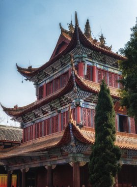 Zhaojue Tapınağı, Chengdu, Sichuan Eyaleti, Çin