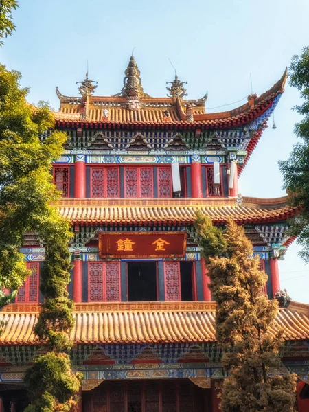 Zhaojue Temple, Chengdu, Sichuan Province, Kína — Stock Fotó