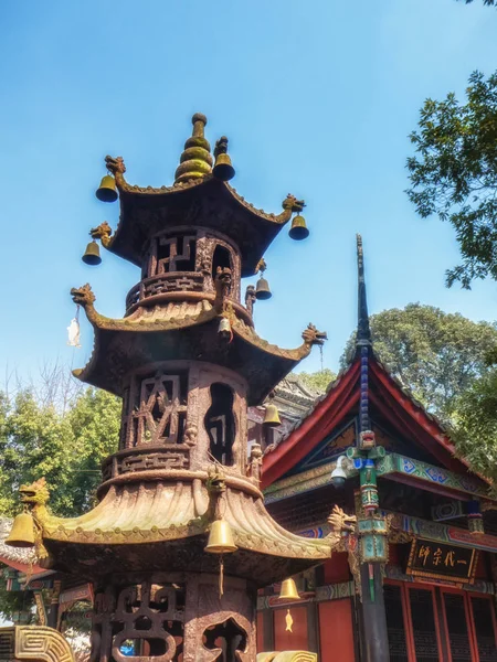 Zhaojue tempel, Chengdu, Sichuan-provinsen, Kina — Stockfoto