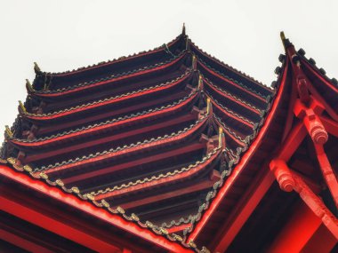 Laojun köşk - Mount Qingcheng zirvesine 