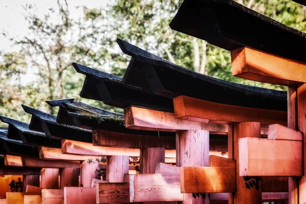 Fushimi Inari Taisha szentély Kiotóban, Japánban — Stock Fotó