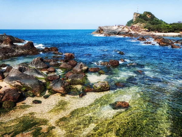 Yehliu Geopark, Wanli, Taiwan — Foto Stock