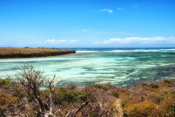 Praia exótica em Madagáscar — Fotografia de Stock
