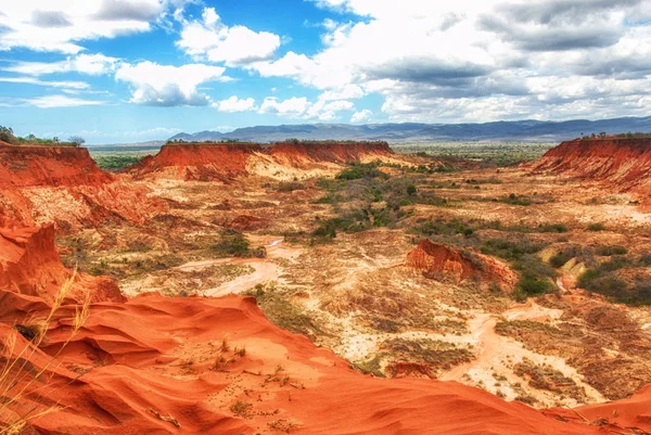 The Tsingy Rouge (Red Tsingy) in the region of Diana in northern — Stock Photo, Image