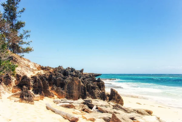 Spiaggia esotica in Madagascar — Foto Stock