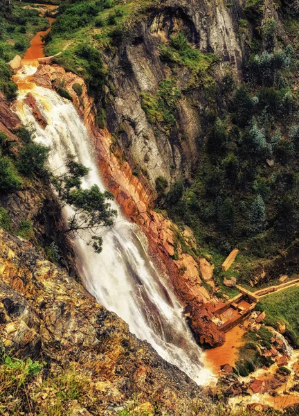 Cachoeira Ruanda, Paisagem, África — Fotografia de Stock