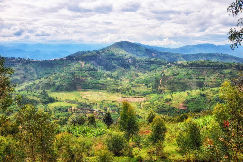 Rural Landscape Rwanda