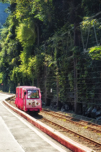 Trem panorâmico de Wulai — Fotografia de Stock