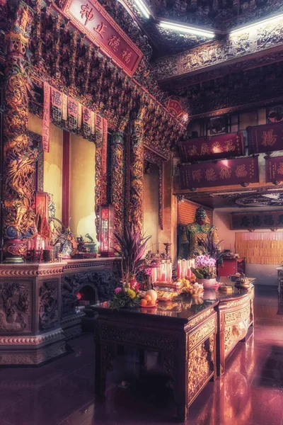 Inne Fude Temple Wulai Taiwan — Stockfoto