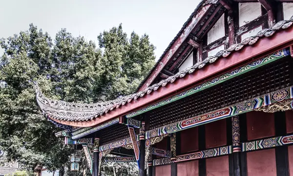 Zhaojue-Tempel, chengdu — Stockfoto