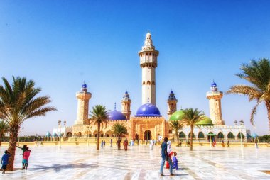 Ulu Cami, Touba, Senegal, Batı Afrika