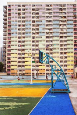 Choi Hung Estate Hong Kong, Çin ünlü basketbol sahası