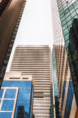 Ofis binası dış, modern mimari, yakın çekim