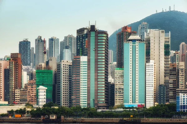 Skyscrapers in Hong Kong, China — Stock Photo, Image