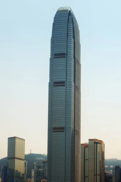 Internationaal financieel centrum Hong Kong — Stockfoto