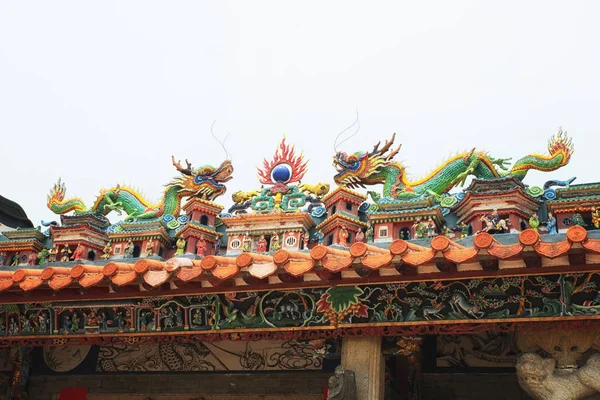 Detail des Pak Tai Tempels. cheung chau. hong kong. — Stockfoto