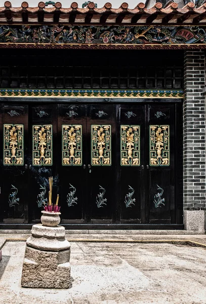 Détail du temple Pak Tai. Cheung Chau. Hong Kong . — Photo