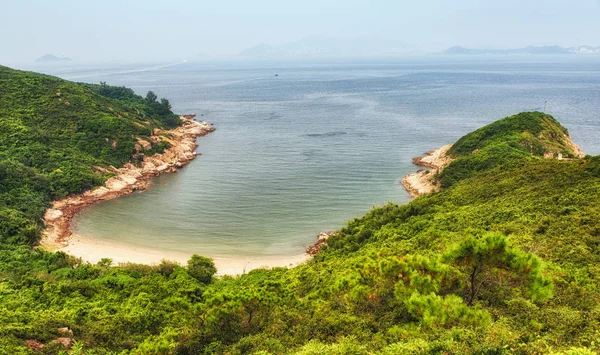 香港长洲岛的孤立海滩和海湾, — 图库照片