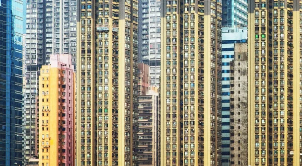 Rascacielos en Hong Kong, China — Foto de Stock