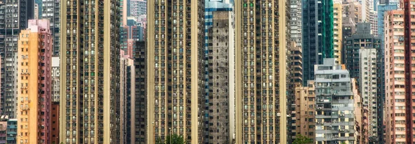 Wolkenkrabbers in hong kong, china — Stockfoto