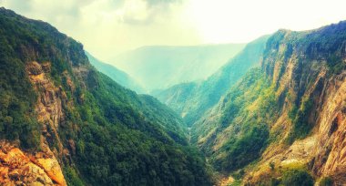 güzel Khasi Hills, Cherrapunjee, Hindistan