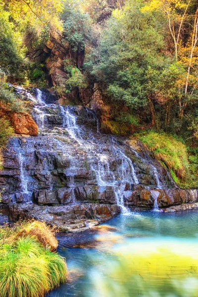 Cascate degli elefanti, Shillong, Meghalaya, India — Foto Stock