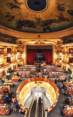 Buenos Aires, Arjantin 'deki Athe kütüphanesi.