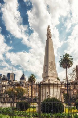 Mayo Piramidi. Buenos Aires, Arjantin.