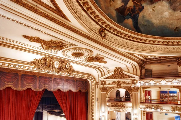 Dettaglio della libreria El Ateneo Grand Splendid a Buenos Aires, Arg — Foto Stock