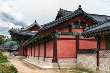 Changdeokgung Sarayı, Kore geleneksel mimarisi Seul, Kore