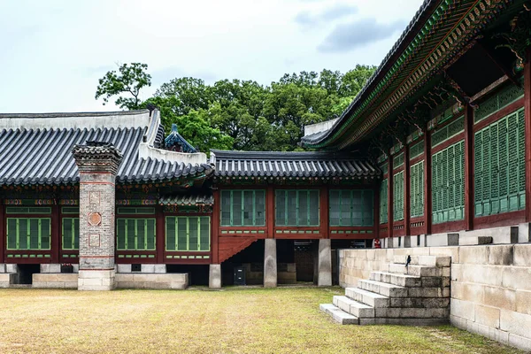 Details Van Architectuur Changdeokgung Palace — Stockfoto