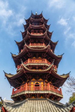 Longhua Tapınağı pagoda Şanghay Çin