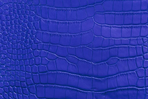 Niebieskie skórzane tekstury tła, powierzchni — Zdjęcie stockowe